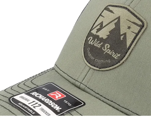 Shield Peak 112 Split Loden/Black Trucker - Wild Spirit