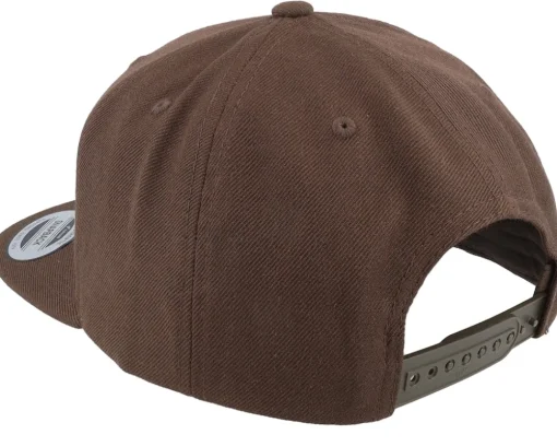 Shield Peak Brown Snapback - Wild Spirit