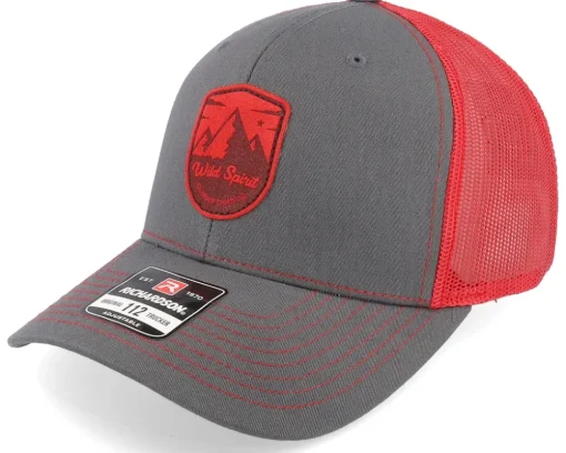 Shield Peak 112fp Split Heather Grey/Amber Gold - Wild Spirit