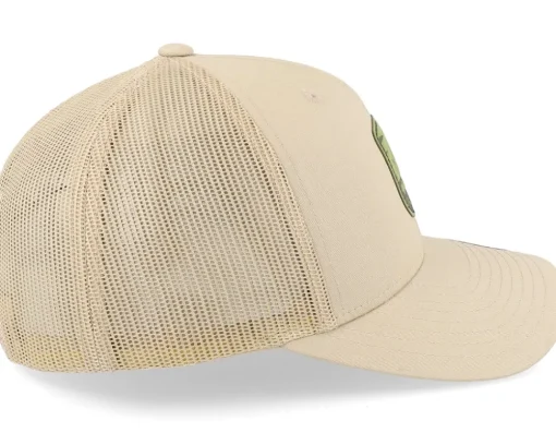 Shield Peak Retro 2-tone Khaki Trucker - Wild Spirit