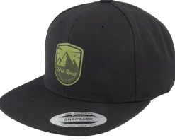 Shield Peak Tan Brown Snapback - Wild Spirit