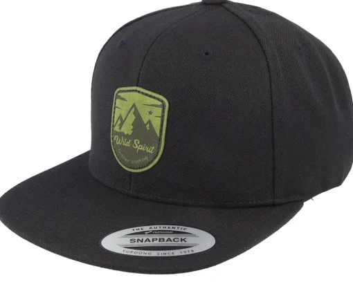Shield Peak Tan Brown Snapback - Wild Spirit
