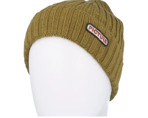 Ship Beanie Army Green Cuff - Picture