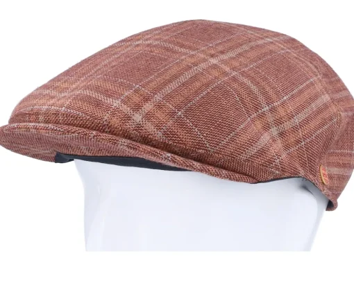 Sidney Como Brown Flat Cap - Mayser