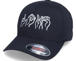 Sign Of Love Black Flexfit - Iconic