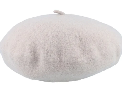 Signature Light Sand Beret - Karl Kani