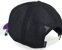 Silky Chick Silky Roots White/Black/Purple Trucker - Goorin Bros.