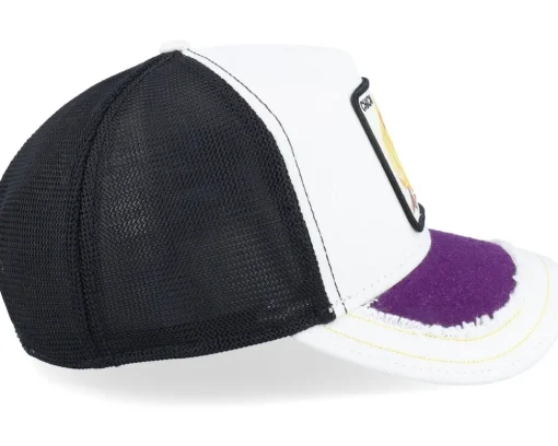 Silky Chick Silky Roots White/Black/Purple Trucker - Goorin Bros.