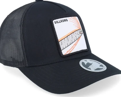 Sillkung Retro Black A-frame Trucker - Skillfish