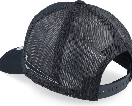 Sillkung Retro Black A-frame Trucker - Skillfish