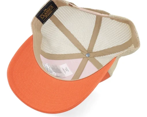 Sillkung Retro 2-tone Rustic Orange/Khaki Trucker - Skillfish
