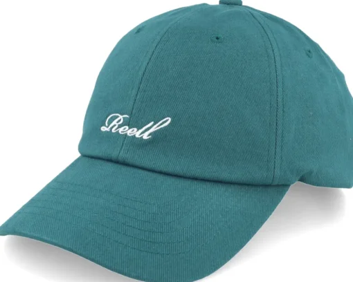 Single Script Cap Blue Steel Dad Cap - Reell