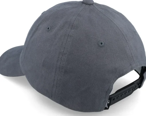 Single Script Dark Grey Dad Cap - Reell
