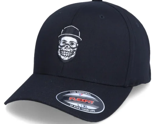 Skull Bandana Gangsta Black Flexfit - Iconic
