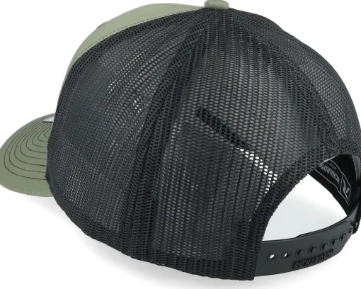 Skull Engraved 112 Split Loden/Black Trucker - Iconic