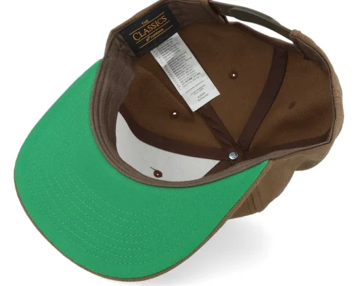 Skull Engraved Classic Tan Snapback - Iconic