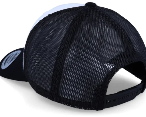 Skull Shade Mohawk Retro Black/White Trucker - Iconic