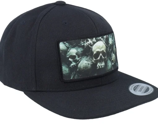 Skulls Horror Black Snapback - Scenes