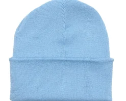 Sky Blue Cuff Blank Beanie - Beechfield