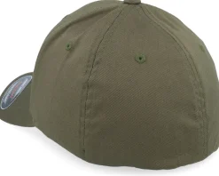 Small Box Mountain Patch Olive Flexfit - Wild Spirit