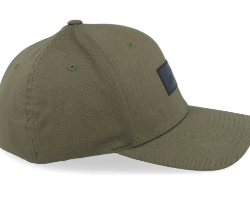 Small Box Mountain Patch Olive Flexfit - Wild Spirit