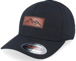 Small Box Mountain Patch Black Flexfit - Wild Spirit