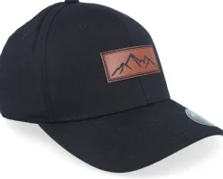 Small Box Mountain Patch Black Flexfit - Wild Spirit