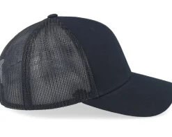 Small Brown Mountain Icon Patch Black Trucker - Wild Spirit