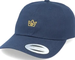 Small Crown Navy Dad Cap - Iconic
