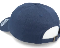 Small Crown Navy Dad Cap - Iconic