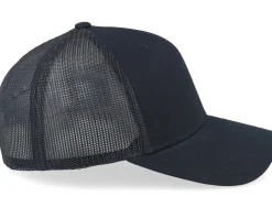 Small Engraved Mountain Black Trucker - Wild Spirit