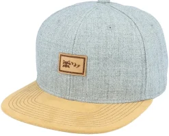 Small Hatsie The Red Panda Patch Grey/Suede Snapback - Wild Spirit