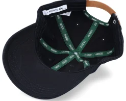 Small Logo Black Dad Cap - Lacoste