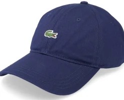 Small Logo Navy Blue Dad Cap - Lacoste