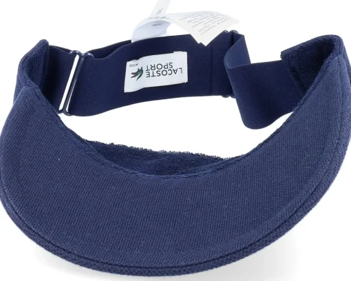 Small Logo Navy Blue Visor - Lacoste