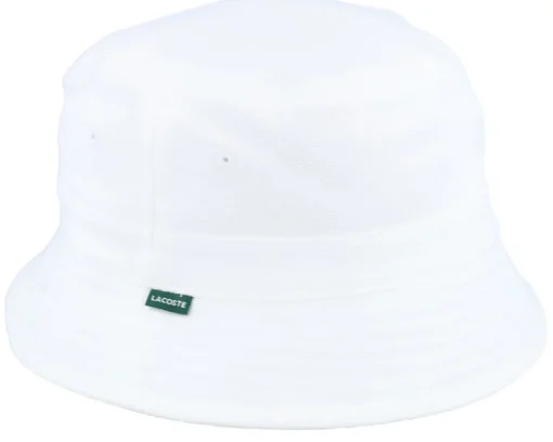 Small Logo White Bucket - Lacoste