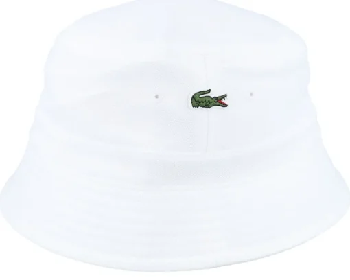 Small Logo White Bucket - Lacoste