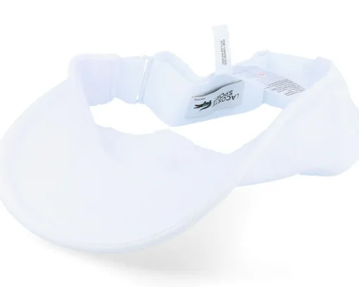 Small Logo White Visor - Lacoste