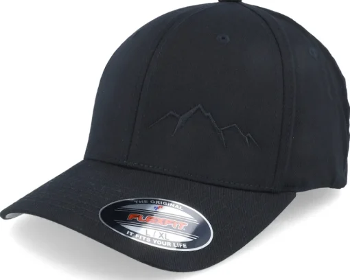 Small Mountain Black/Dark Grey Flexfit - Wild Spirit