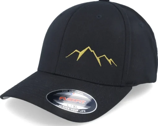Small Mountain Black/Dark Grey Flexfit - Wild Spirit