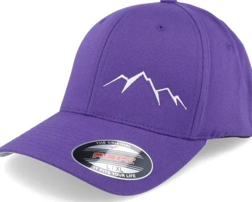 Small Mountain Black/Orange Flexfit - Wild Spirit