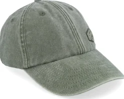 Small Mountain Green Patch Washed Olive Dad Cap - Wild Spirit