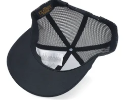 Small Mountain Icon Patch Black Trucker - Wild Spirit