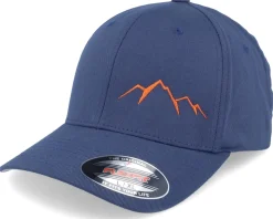 Small Mountain Orange/Navy Flexfit - Wild Spirit