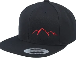 Small Mountain Red/Black Snapback - Wild Spirit