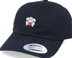 Small Sumo Black Dad Cap Adjustable - Iconic