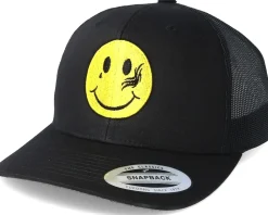 Smiley Tattoo Black Trucker - Tattoo Collective