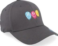 Smileys Wooly Combed Dark Grey Flexfit - Iconic