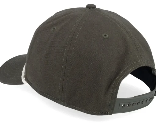 Smokey Bear Canvas Cappy Army Green A-Frame Adjustable - American Needle
