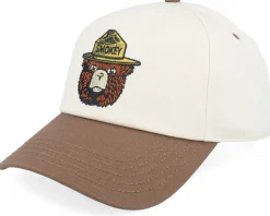 Smokey Bear Roscoe Ivory/Brown Dad Cap - American Needle